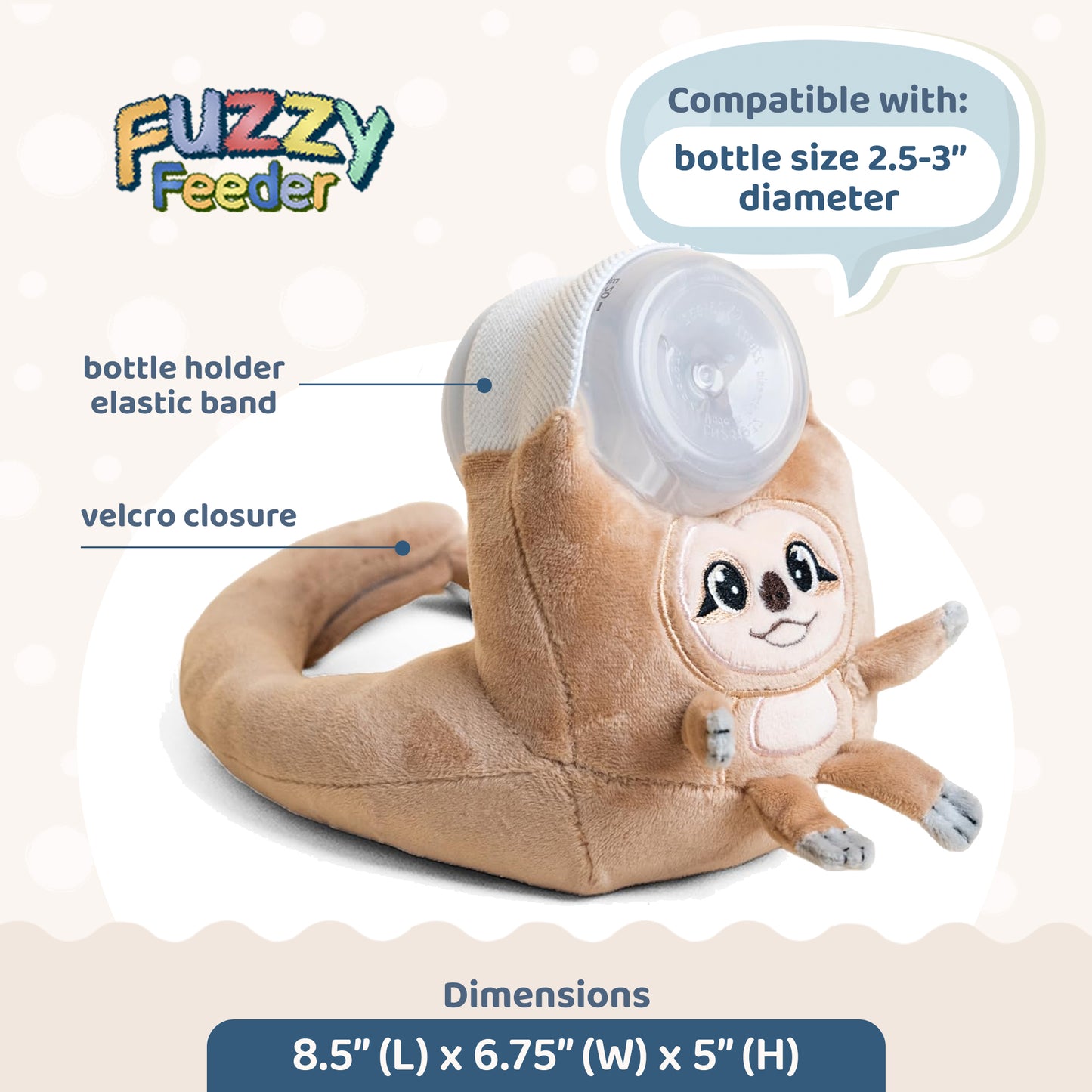 Sloth Fuzzy Feeder