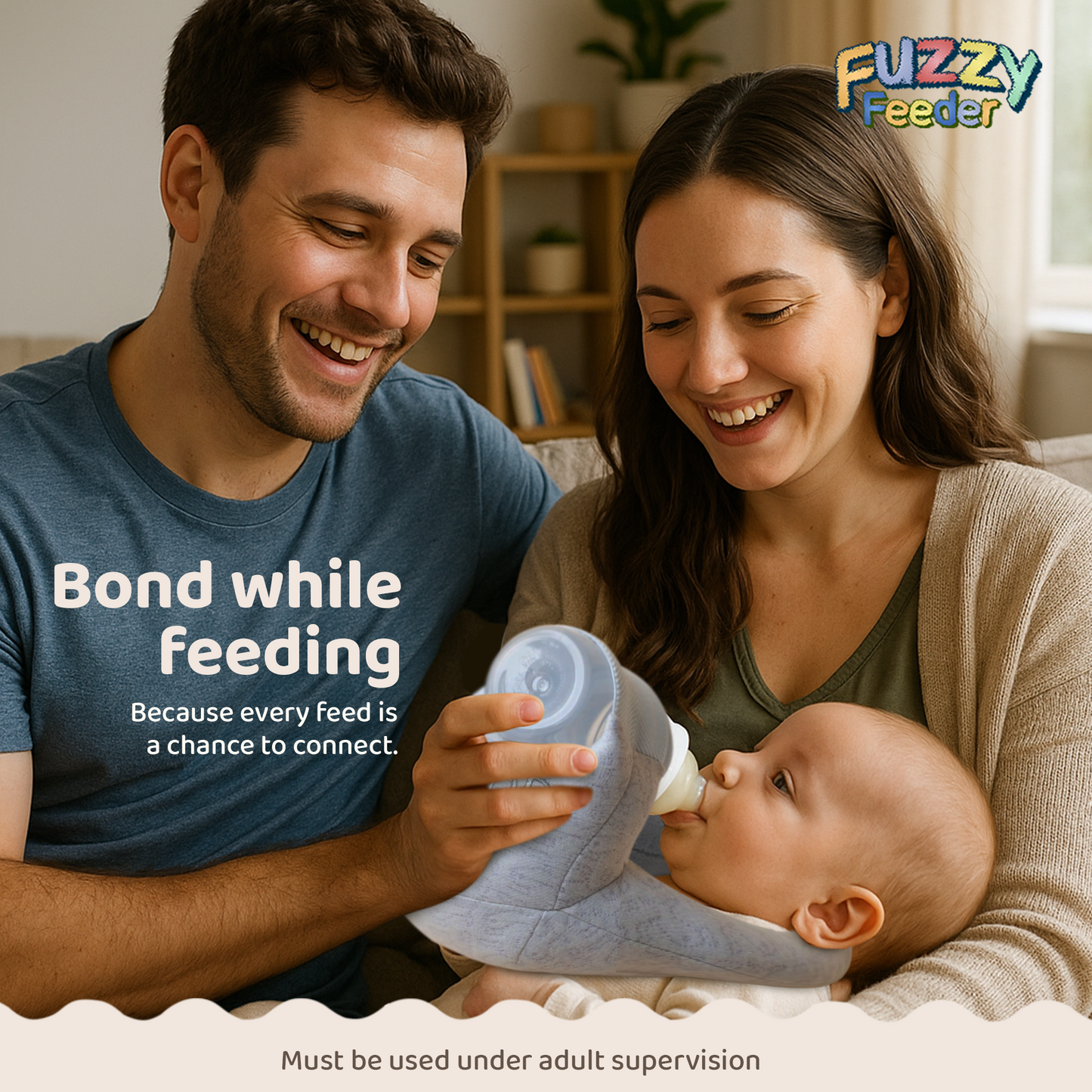 "BYOB" Slogan Fuzzy Feeder
