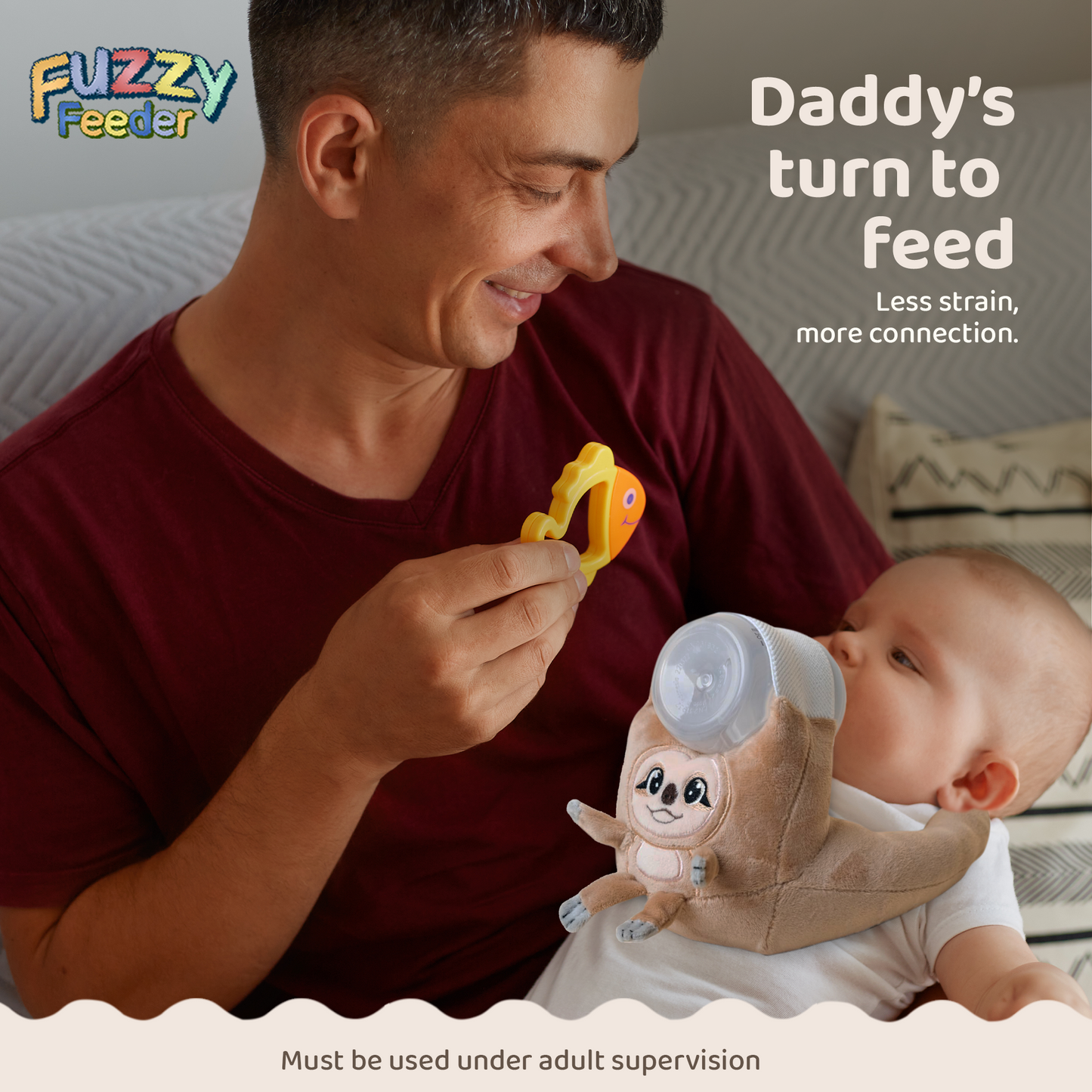 Sloth Fuzzy Feeder